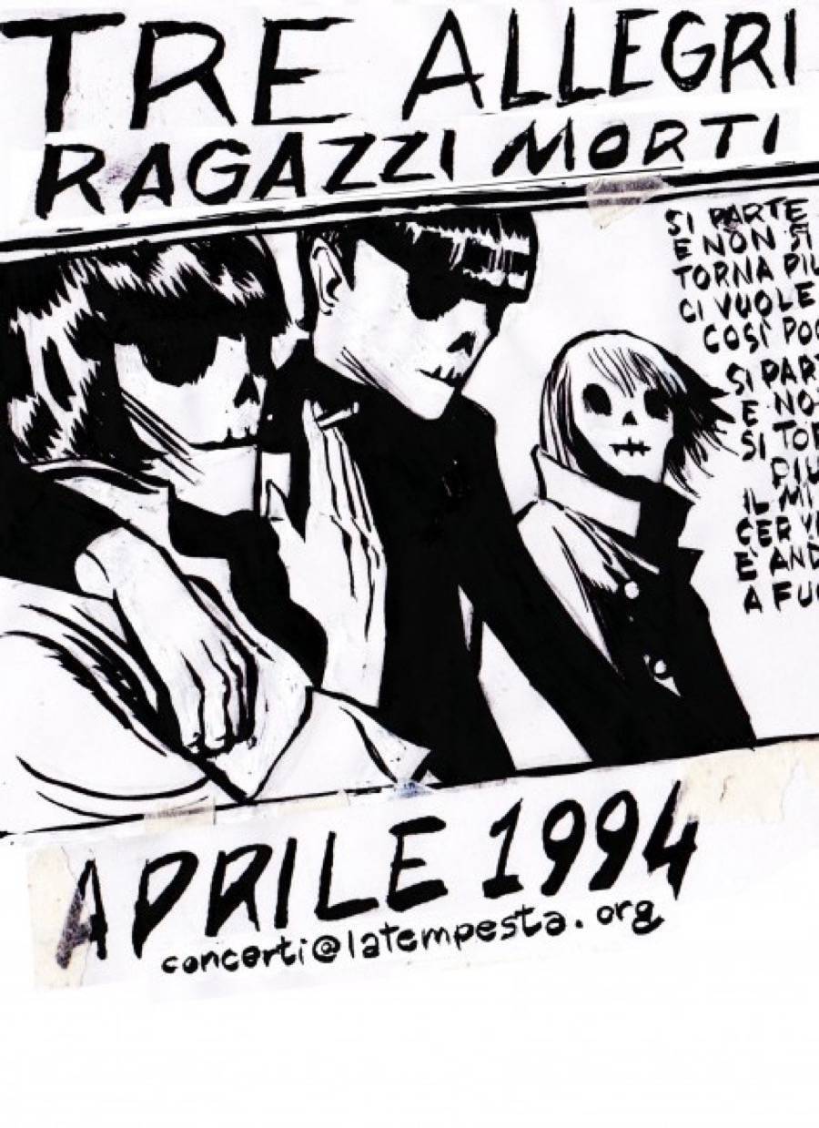 tre allegri ragazzi morti_immagine news aprile 1994 (dentro)