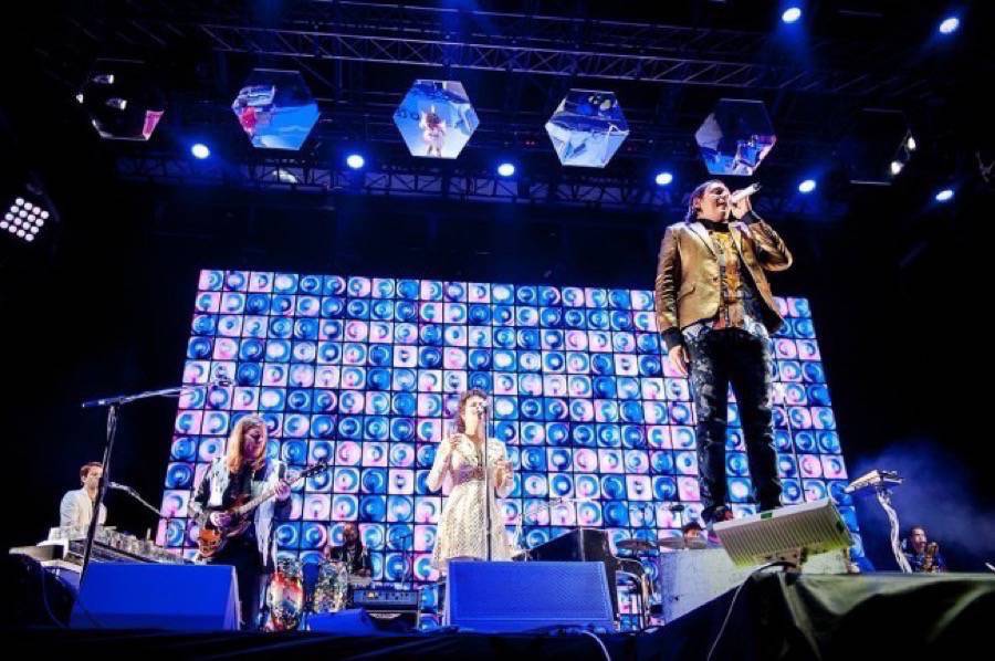 Arcade Fire @ Castello Scaligero foto di Francesca Sara Cauli 2014