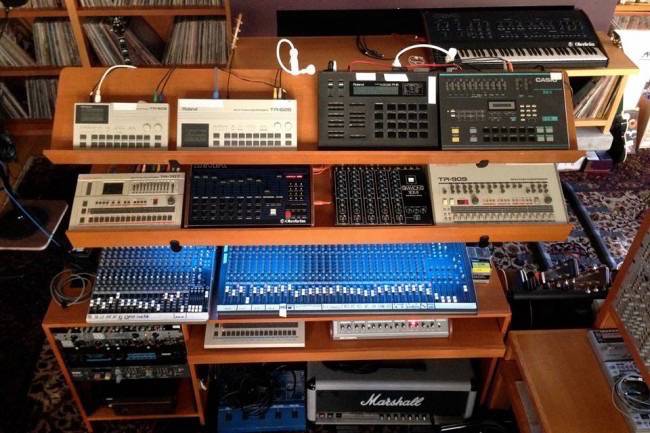 John Frusciante studio 1