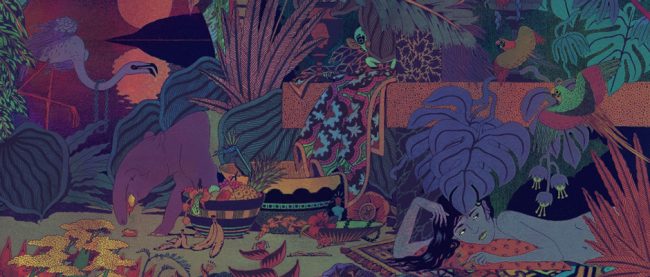 Glass Animals - Zaba Artwork